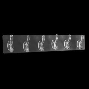 6-Row Clear Hook